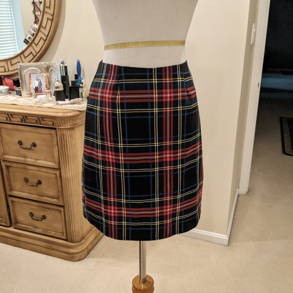 Plaid skirt